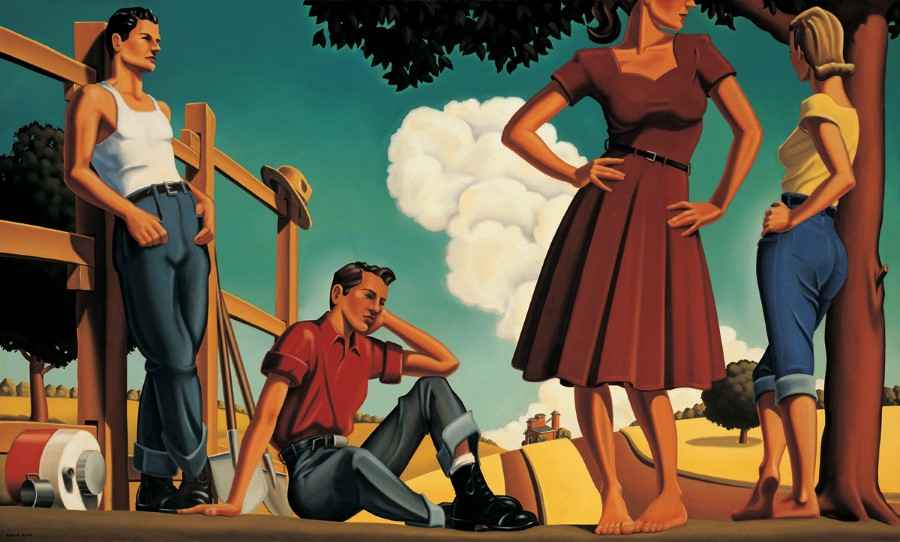 After the Blue Sirocco. R. Kenton Nelson