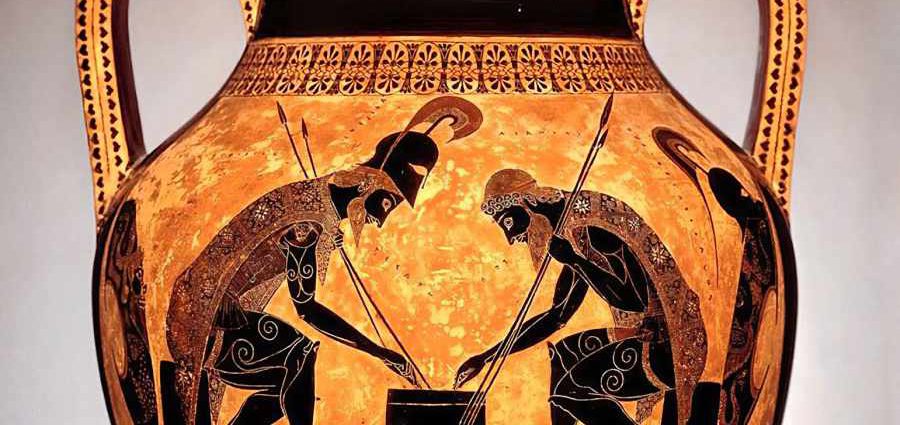 Афинская роспись ваз: техника черно-красных фигур 1