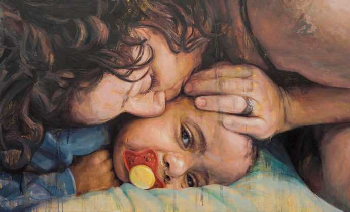 Связь между матерью и ребенком. Michelle Doll 15