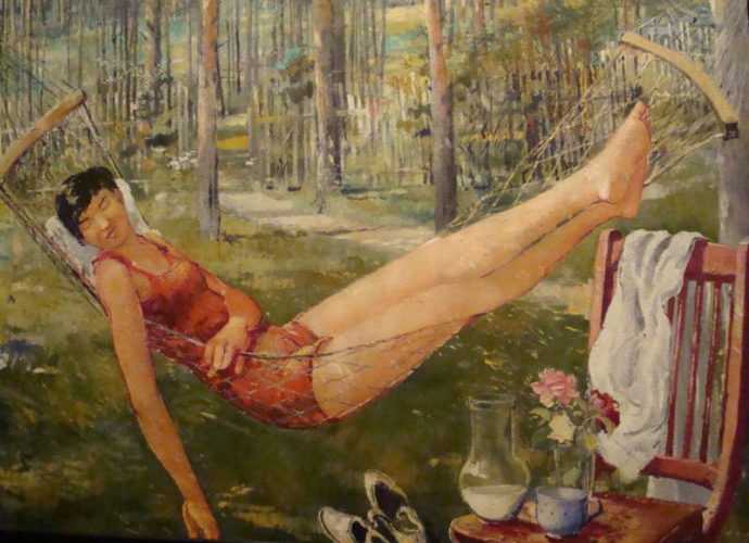 Выставка "Романтический реализм. Советская живопись 1925 - 1945" развернута в Манеже 6