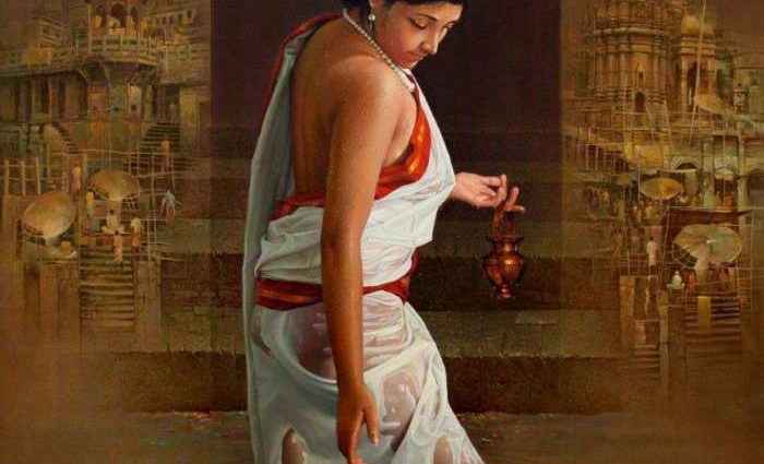Индийский художник. Amit Bhar 1