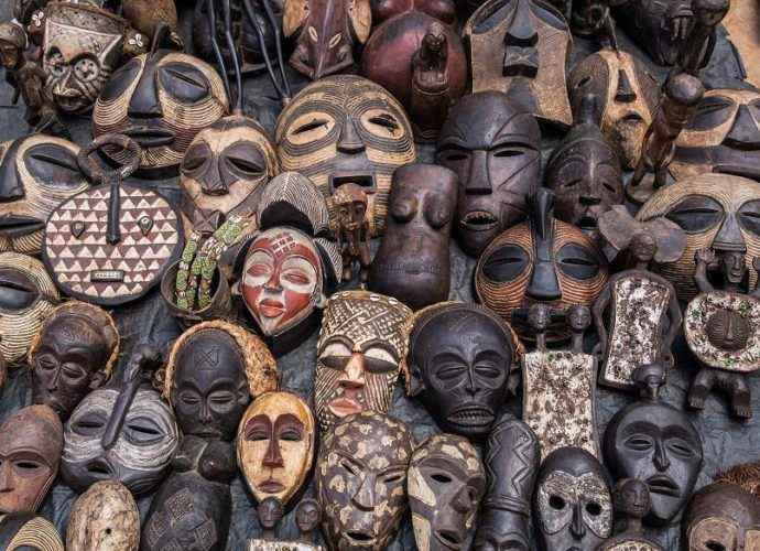 Прикладное искусство. Африканские маски 11