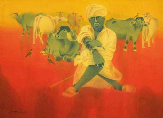 Современный индийский художник. Bhavesh Zala 3