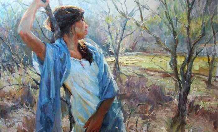 Художница и коллекционер. Gladys Roldan De Moras 1