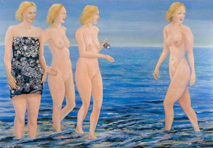 Обнажённая женская натура. Нидерландский художник. Rogier Janssen 16+ 14
