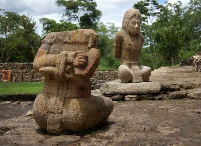 Скульптура древних майя 3