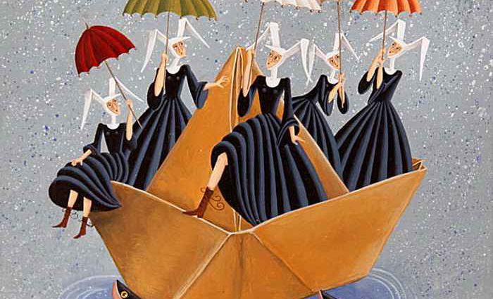 Швейцарский художник. Carole Perret 1