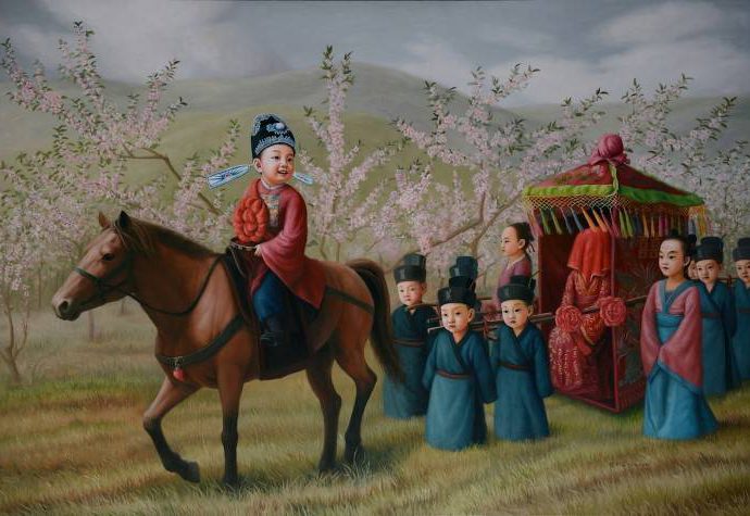 Китайский художник. Zhao Limin 58