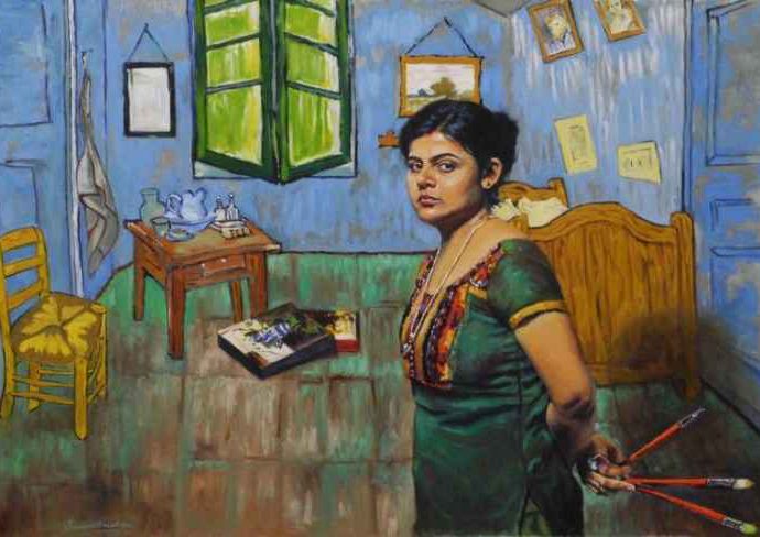 Индийская художница. Swapnil Srivastava 31