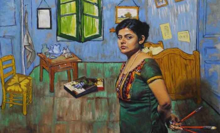 Индийская художница. Swapnil Srivastava 1