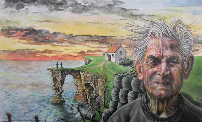 Шотландский художник. Mark Mulholland 1