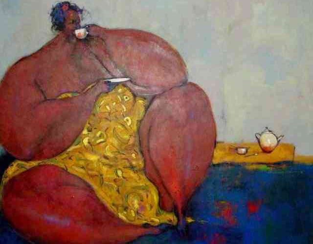 Современный нигерийский художник. Uthman O Wahaab 36