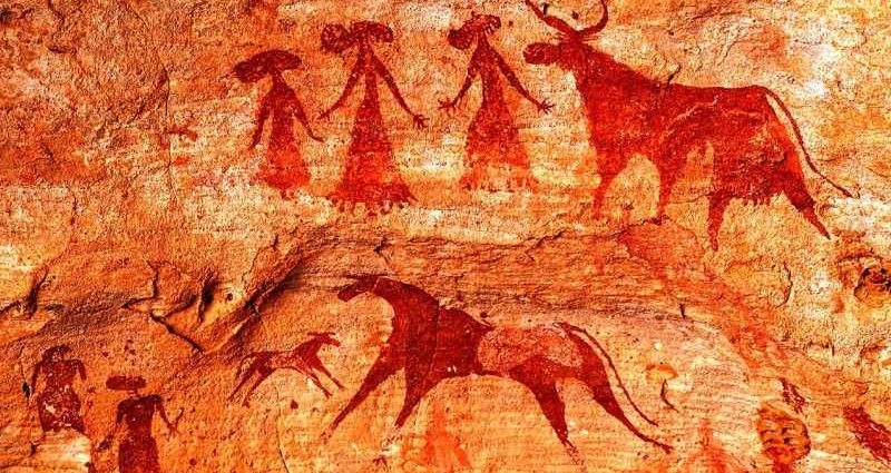 Наскальные рисунки. Доисторические. С 200000 по 2000 до н. э.