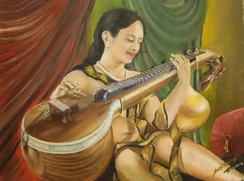 Индийский художник. Shaji Panthayil 2