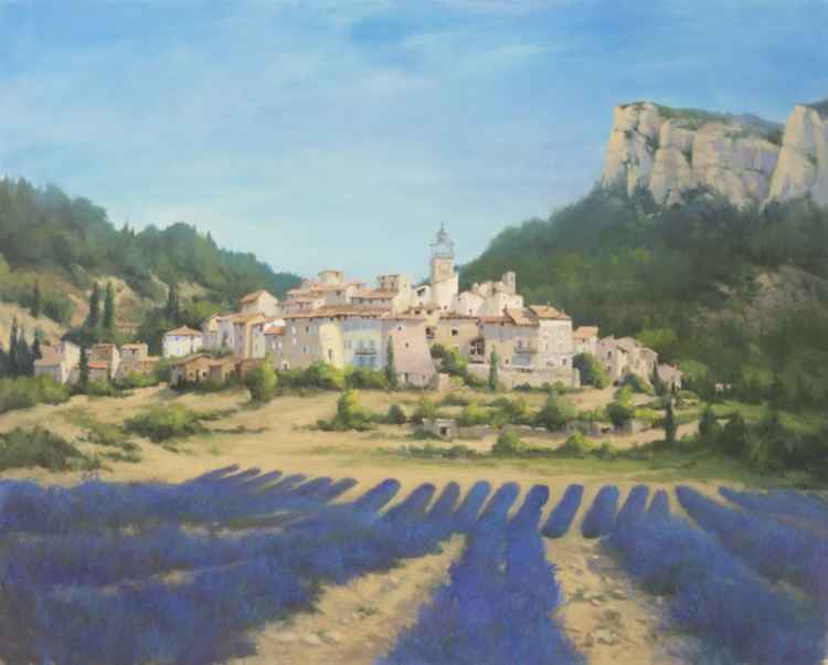 Lavender fields, Provence. Annemarie Bourke