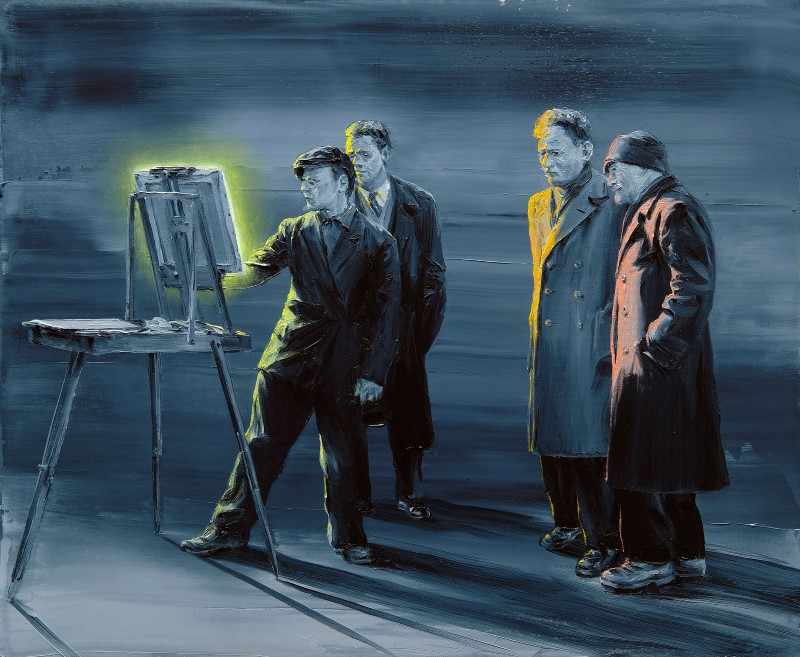 The Colourist. Oil on canvas. 60 x 70 cm. 2020