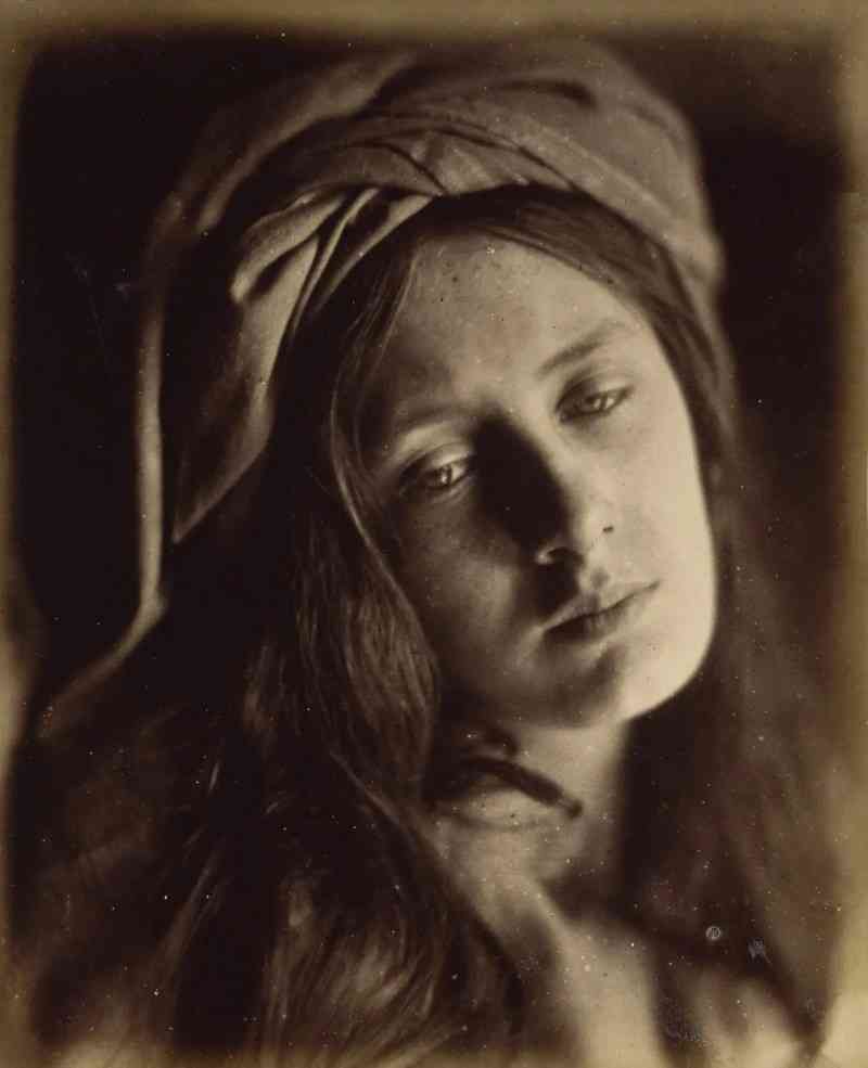 A study of Beatrice Cenci. 1866. Джулия Маргарет Камерон