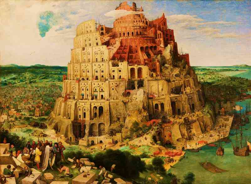 «Вавилонская башня». Брейгель Старший