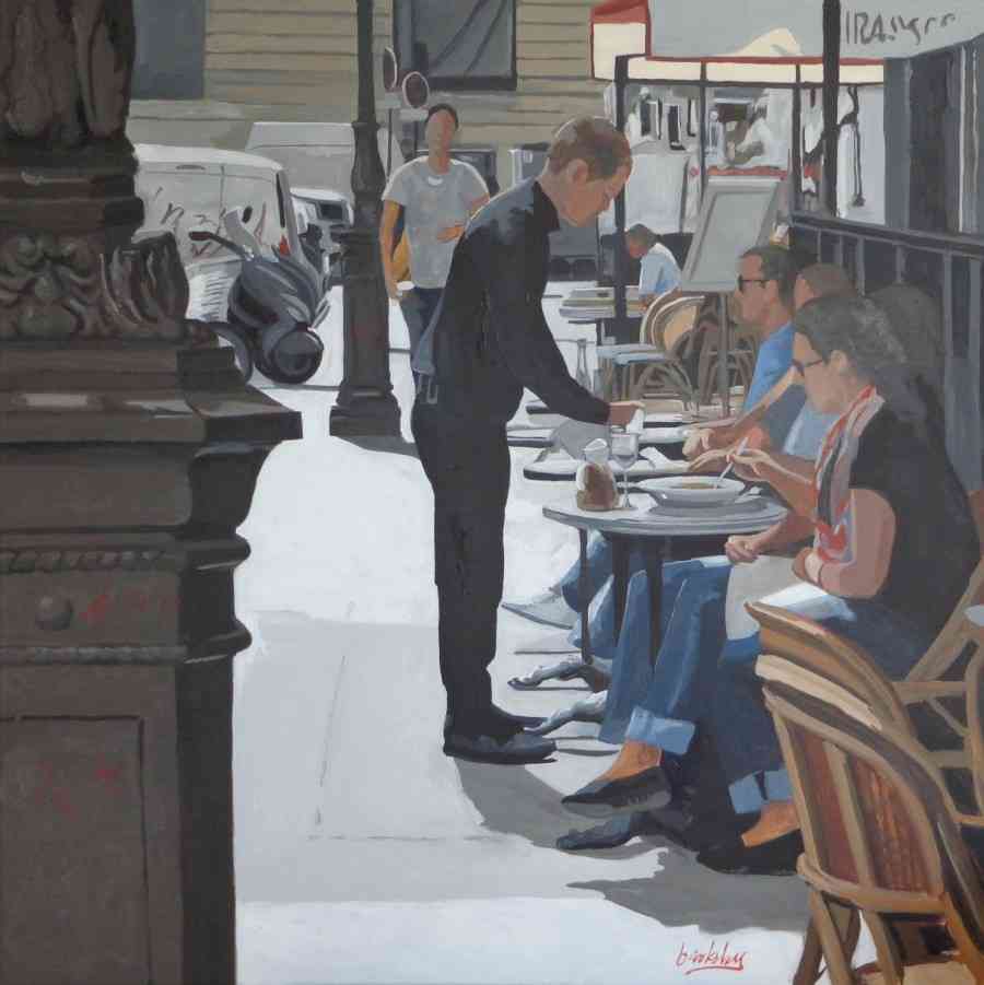 Cafe Louvre. Angie Brooksby-Arcangioli