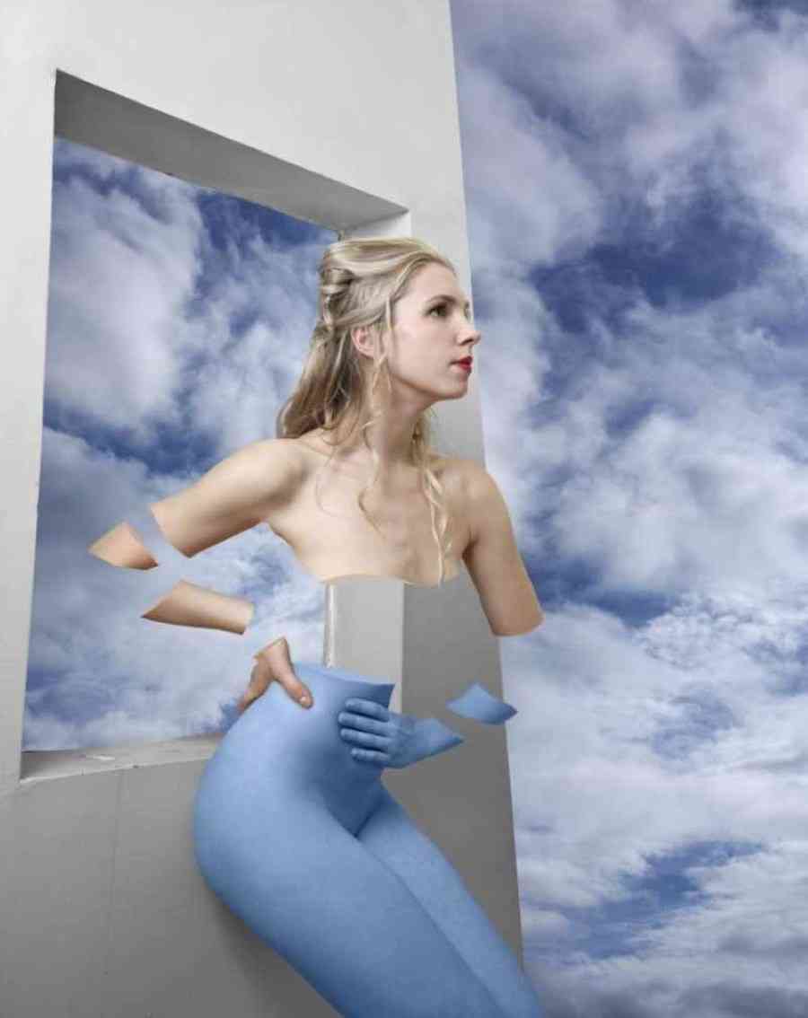 Surreal Dream in Blue. Alice Zilberberg