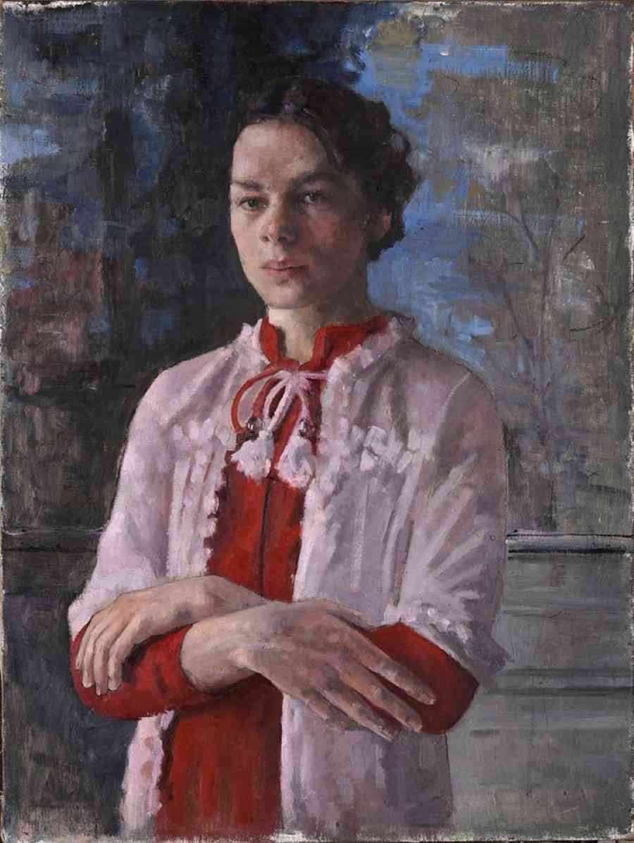 Boy with a Red Dress. Roni Taharlev