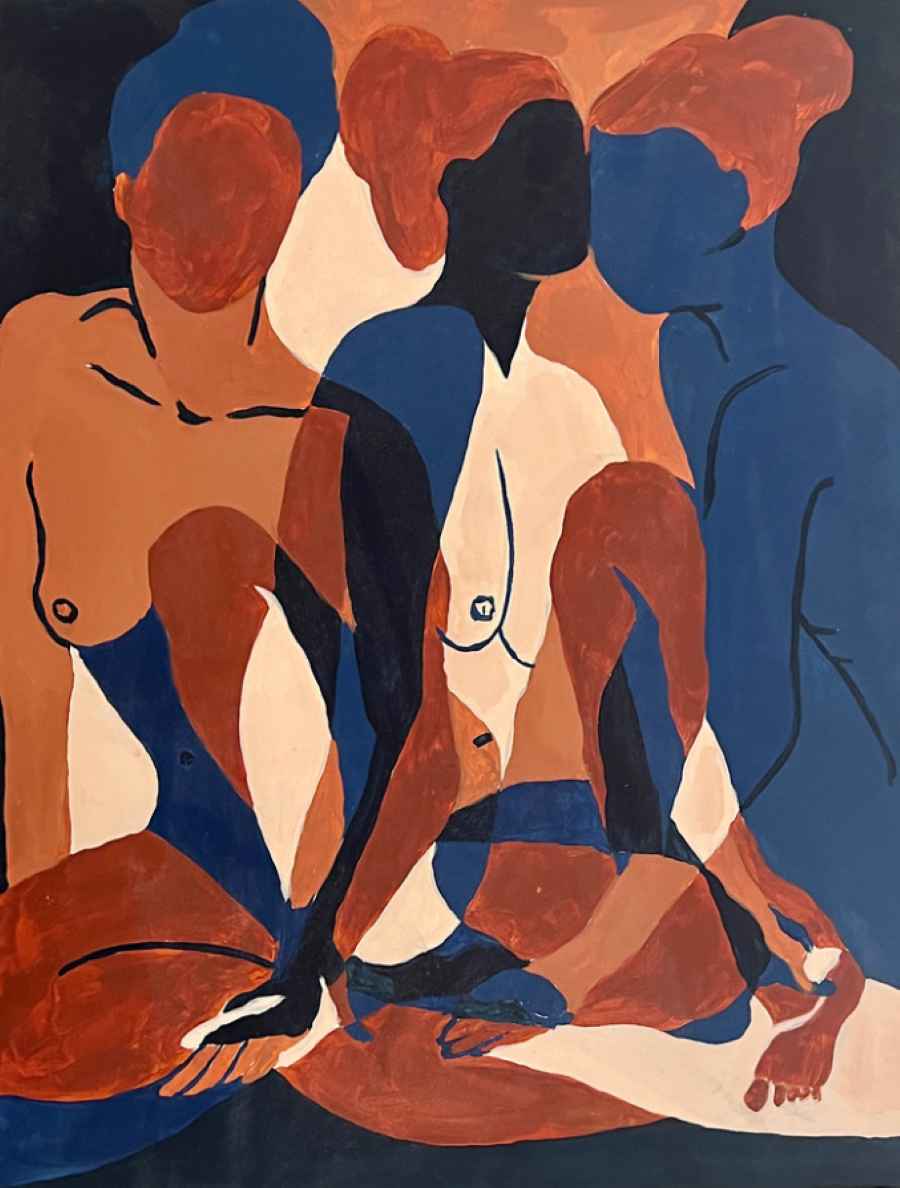 Fragments - Noir, 2021. Faustine Badrichani