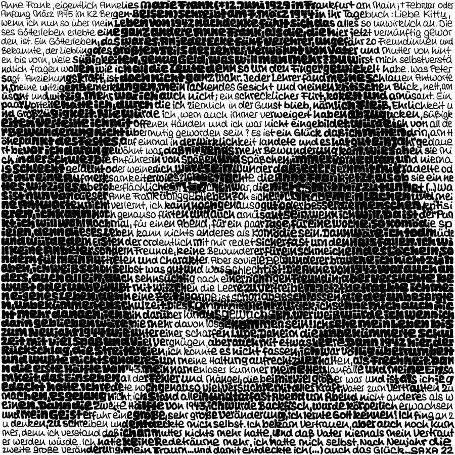 Anne Frank. SAXA