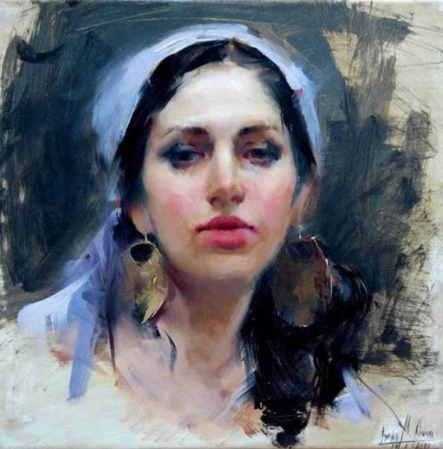 Египетский художник. Asmaa M. Khoury-01