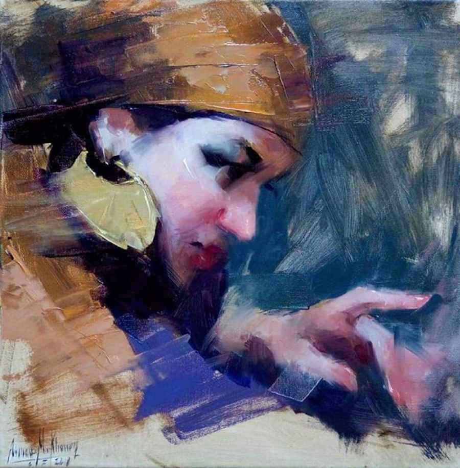 Египетский художник. Asmaa M. Khoury-04