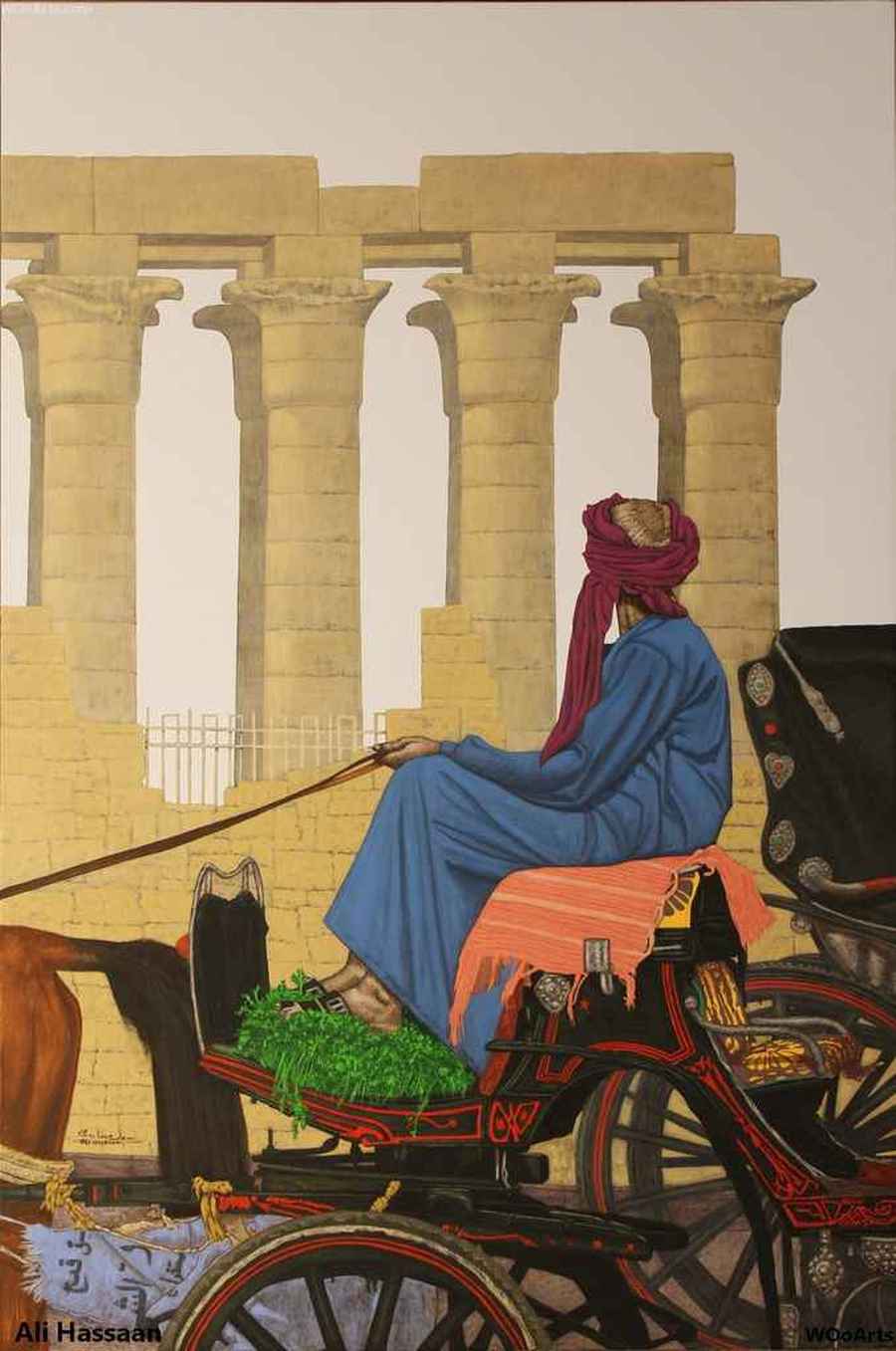 Египетский художник. Ali Hassaan - 2