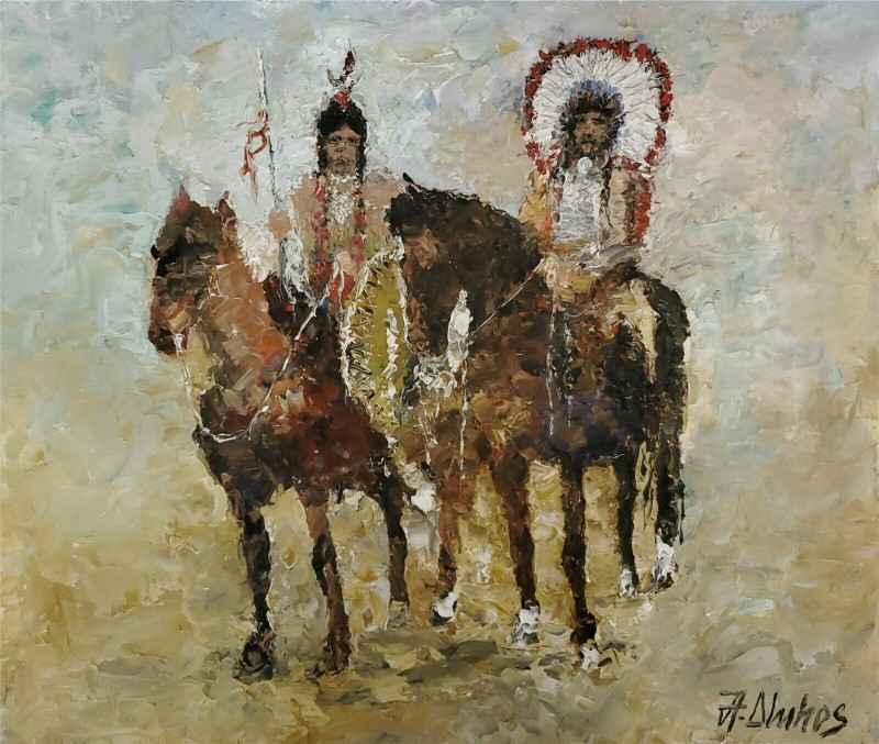 Western indian native american. Andre Dluhos