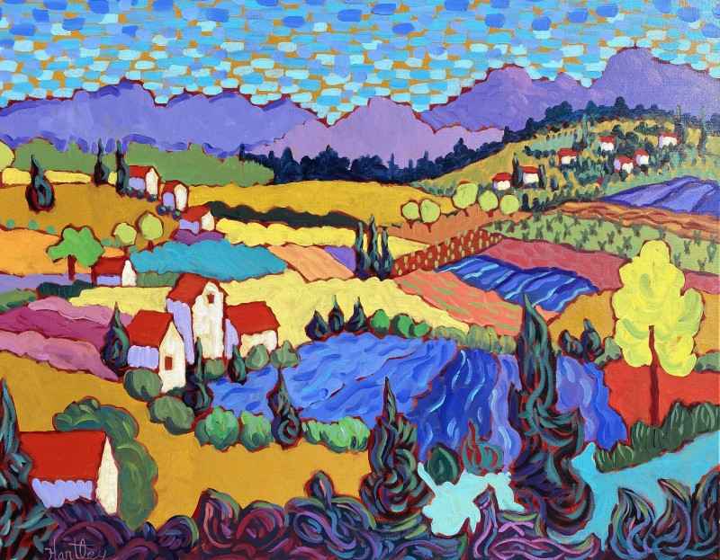 Provence Countryside, 2022. Claudia Hartley