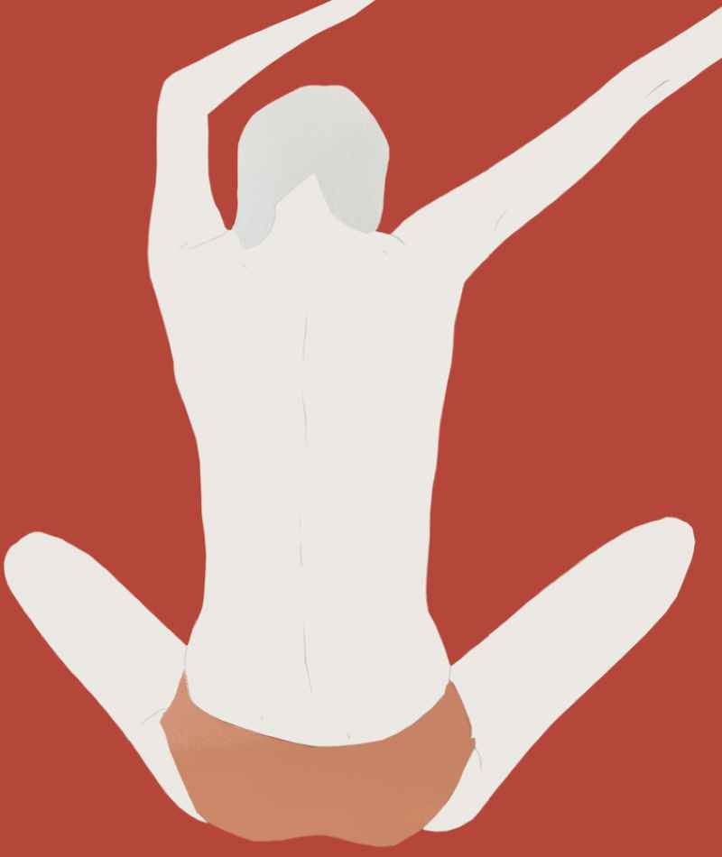 Undress in Red, 2020. Natasha Law