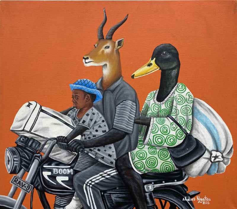 Untitled I, 2022. Abdias Ngateu