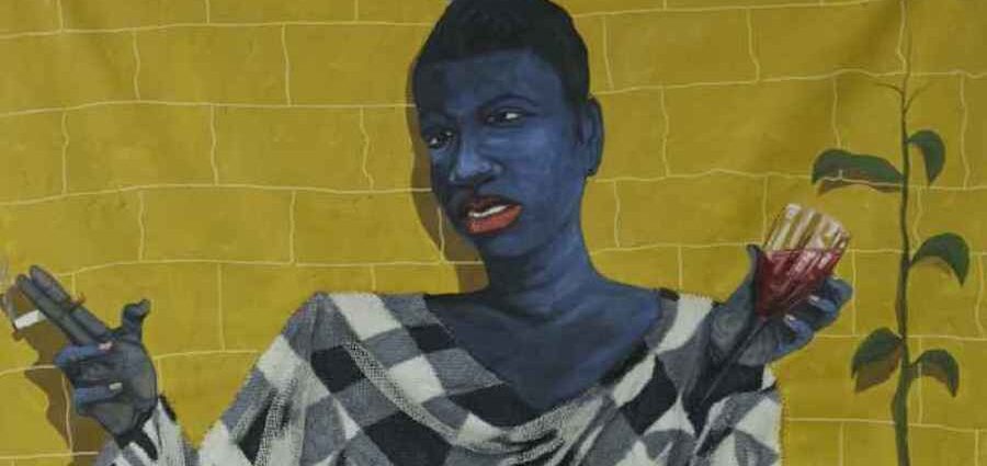 Ганский художник. Adjei Tawiah