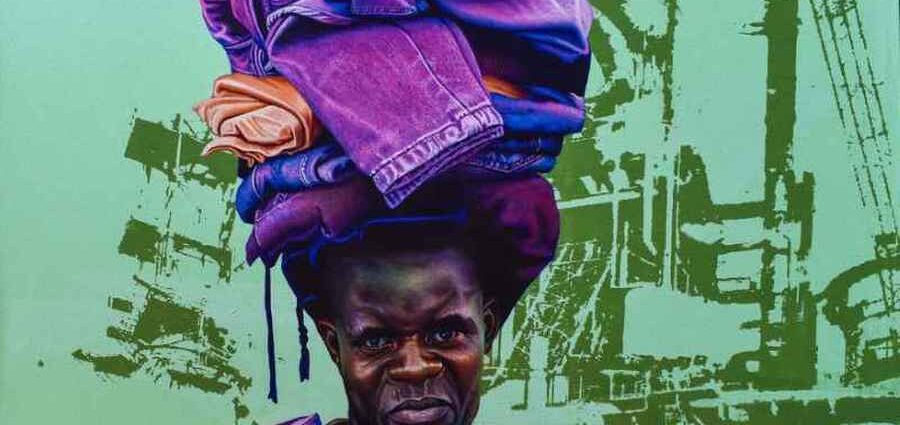 Камерунский художник. Daniel Onguene