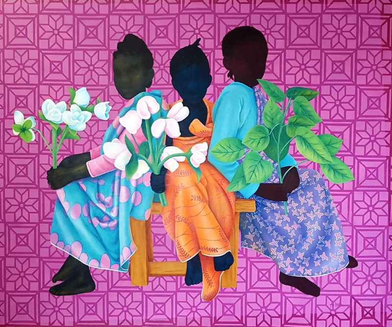 Sisters from another mother, 2021. Emmanuel Aziseh