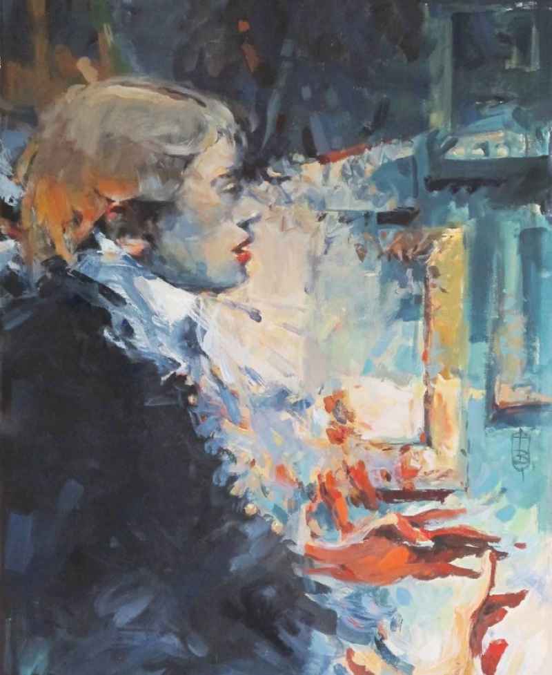 The painting thief. Tony Belobrajdic
