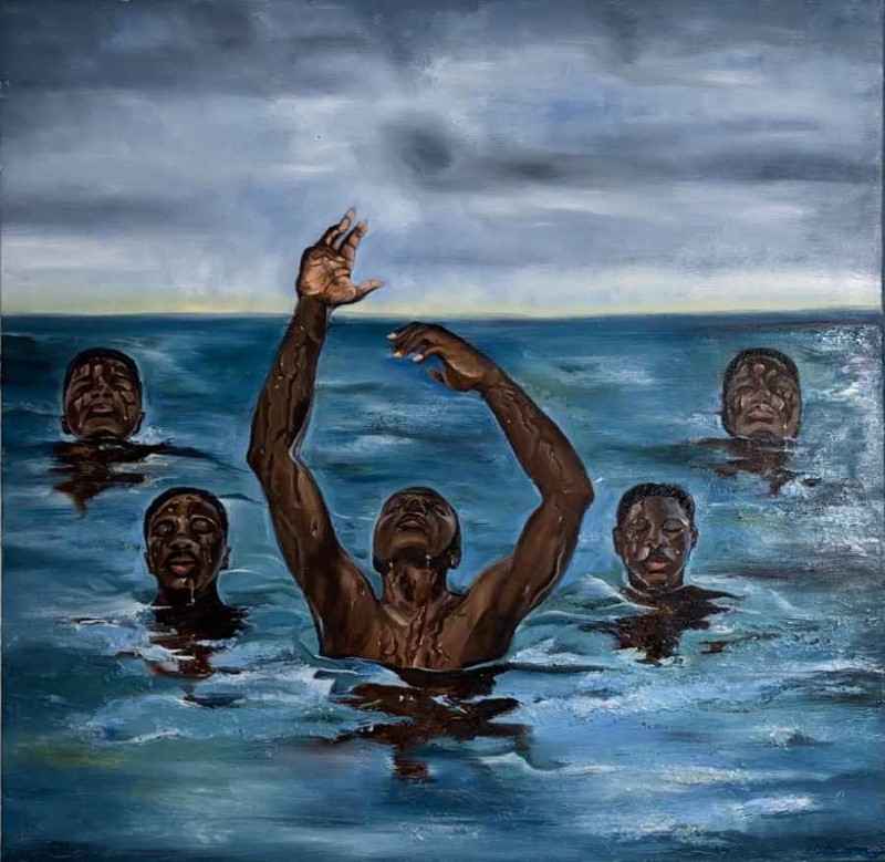 Sea us rise (Il), 2022. Richard Mensah