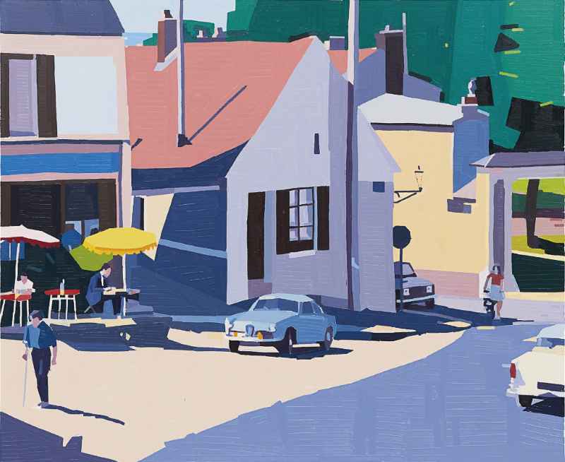 The Cafe at Rennes, 2021. Guy Yanai