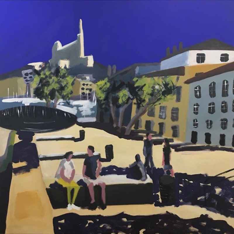 Marseille, le vieux port, 2020. Sébastien Arcouet