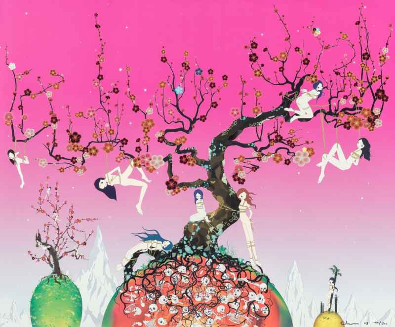 apanese apricot 3 - A pink dream, 2008. Chiho Aoshima