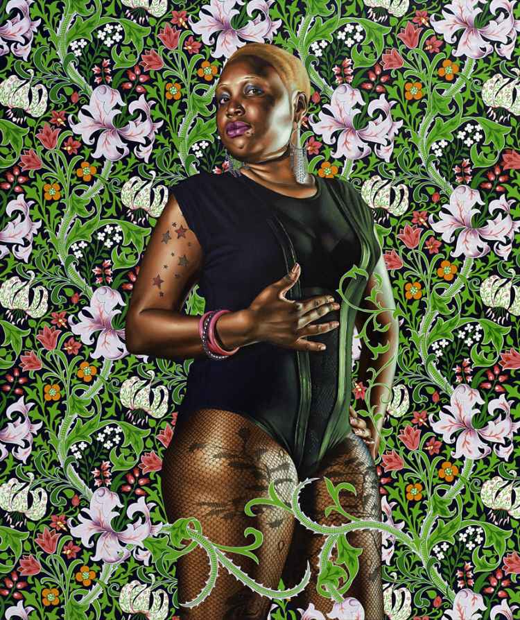 Portrait of Mary Hill - Lady Killigrew. Kehinde Wiley
