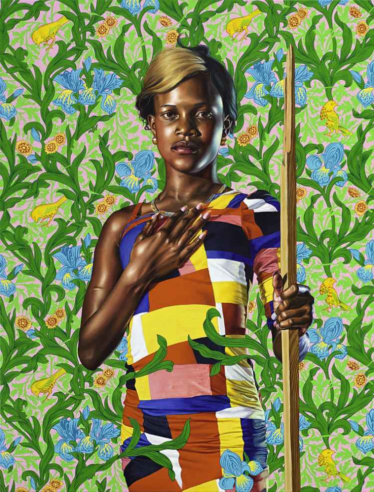 Saint John the Baptist in the Wilderness. Kehinde Wiley