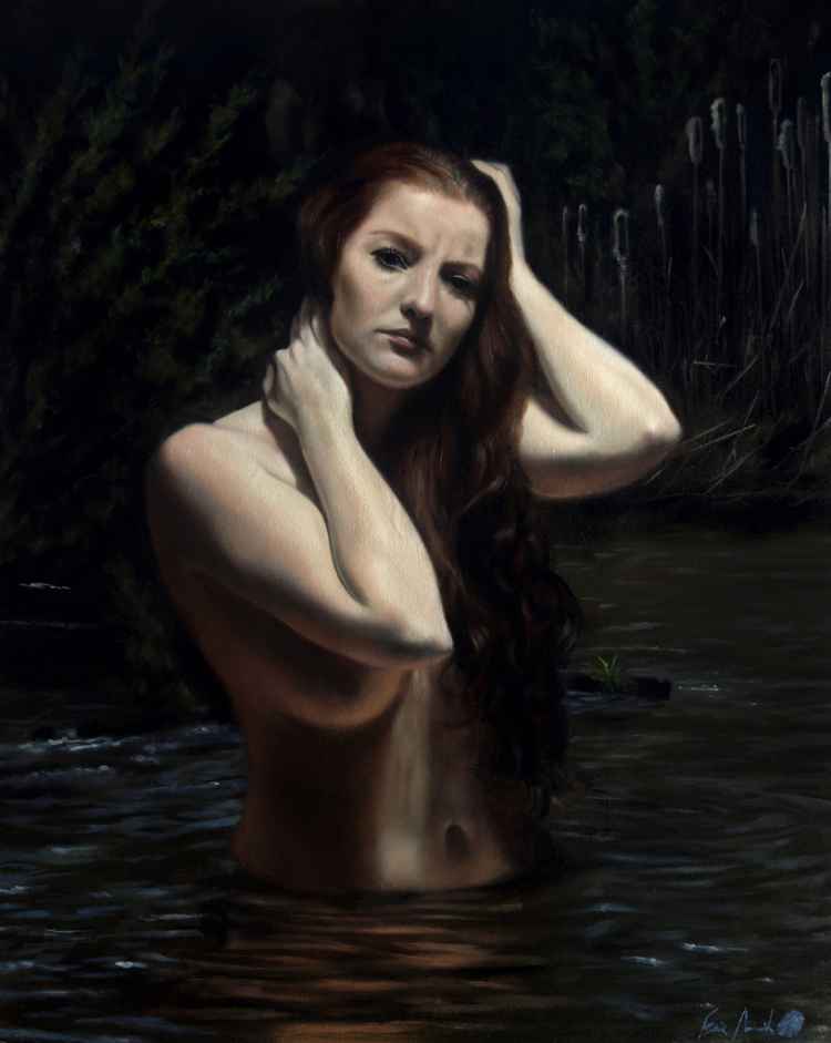Water Nymph Seeing the Body of Orpheus. Eric Armusik