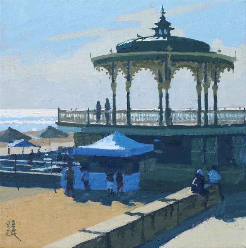 Brighton bandstand, afternoon light
