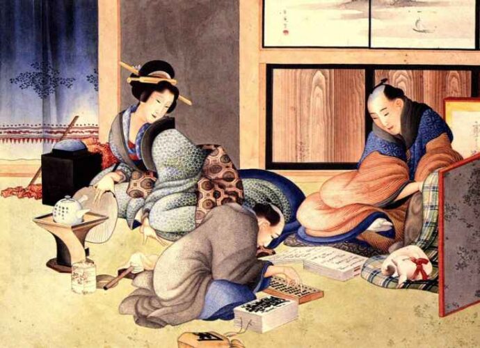Коцусика Хосюкай. Чайная церемония