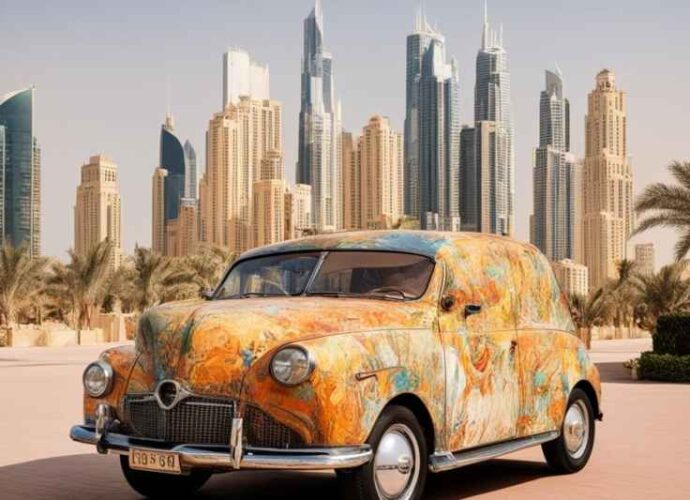 Открытие мира искусства на колесах с арендой авто в Дубае