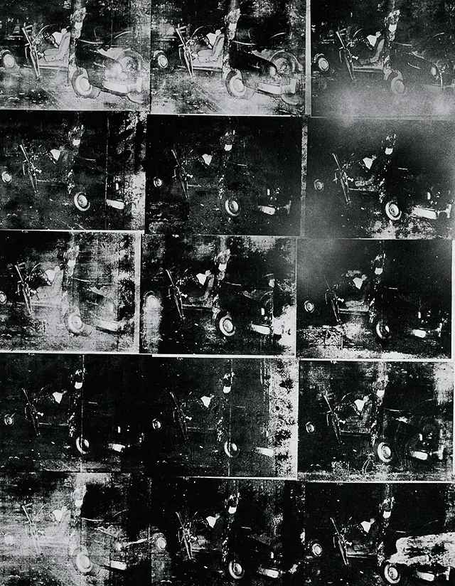 Серебряная автокатастрофа (1963) Энди Уорхола